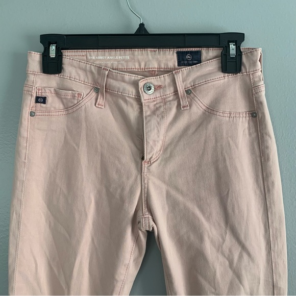 Anthropologie AG The Abbey Sateen MidRise Skinny Ankle Jeans Adriano Goldschmied - Picture 7 of 11